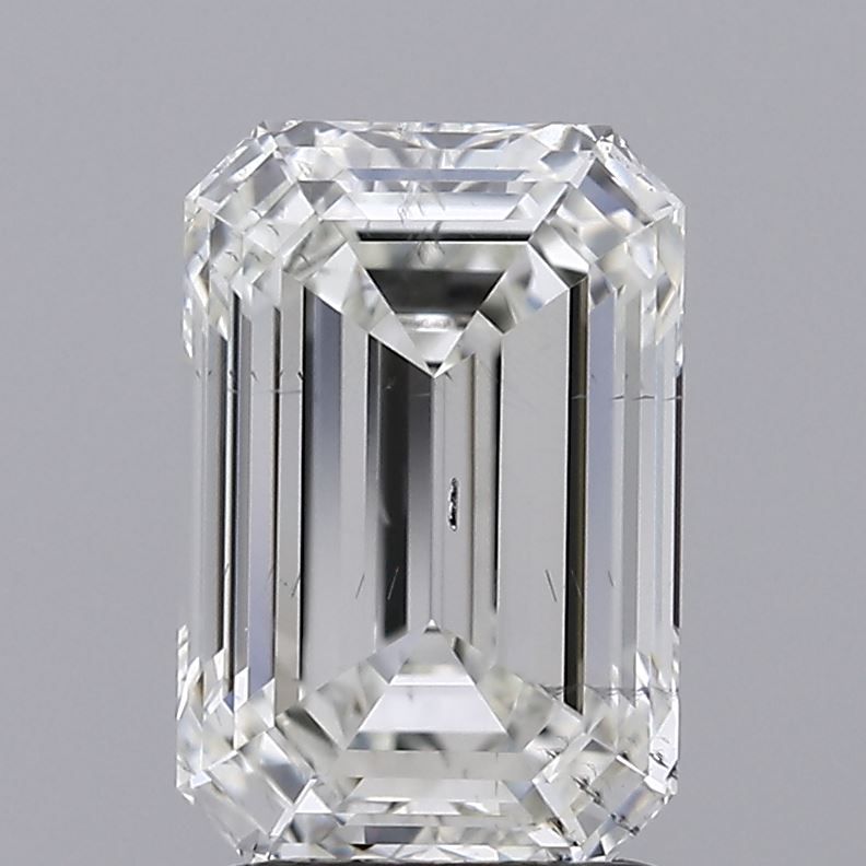 1.72 ct. emerald Lab Grown Diamond front image