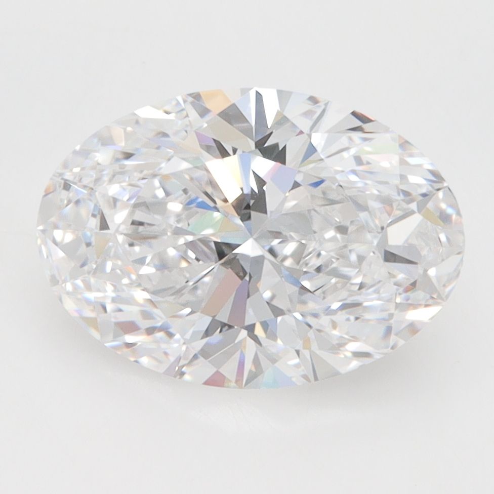 3.01 ct. oval Lab Grown Diamond front image