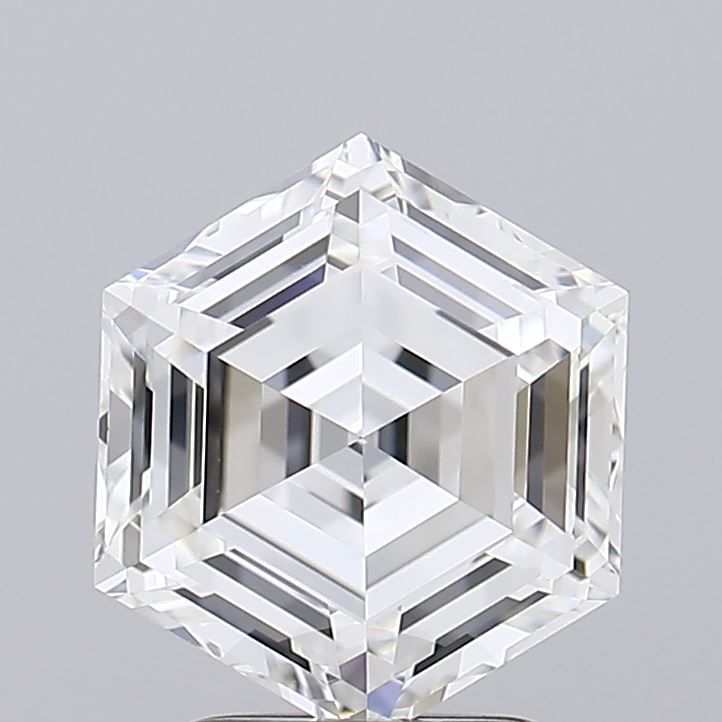 2.8 ct lab-grown Hexagonal Diamond