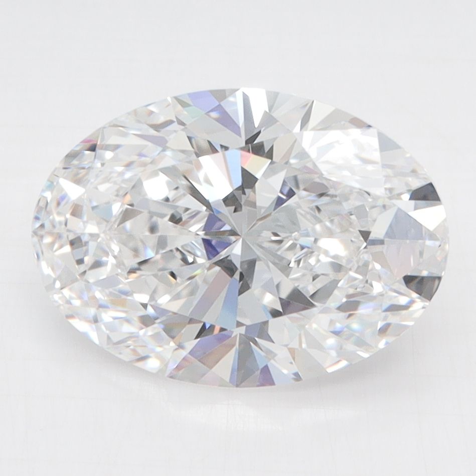 3.08 ct. oval Lab Grown Diamond front image