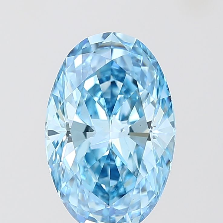 3.06 ct. oval Lab Grown Diamond front image