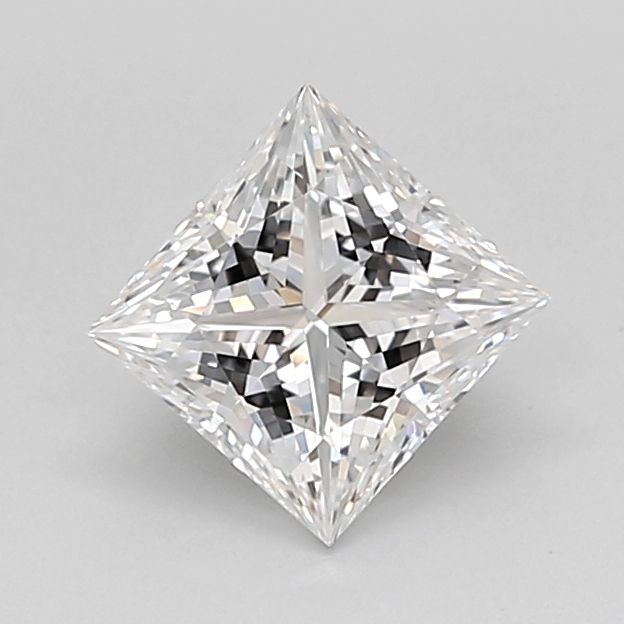0.95 ct. princess Lab Grown Diamond front image