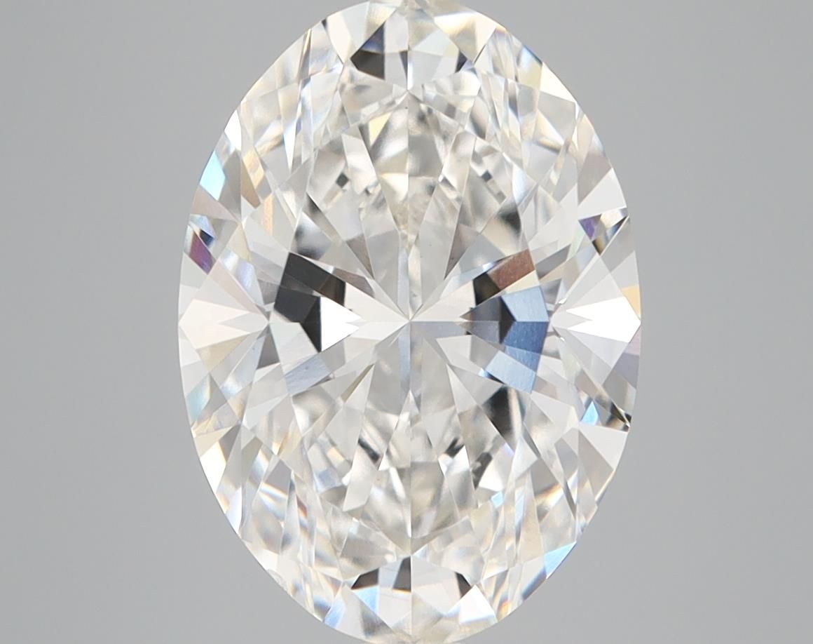 4.10 ct. oval Lab Grown Diamond front image