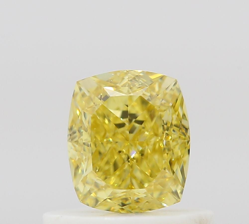 Diament 0.6 ct Fancy Intense Yellow/VS2