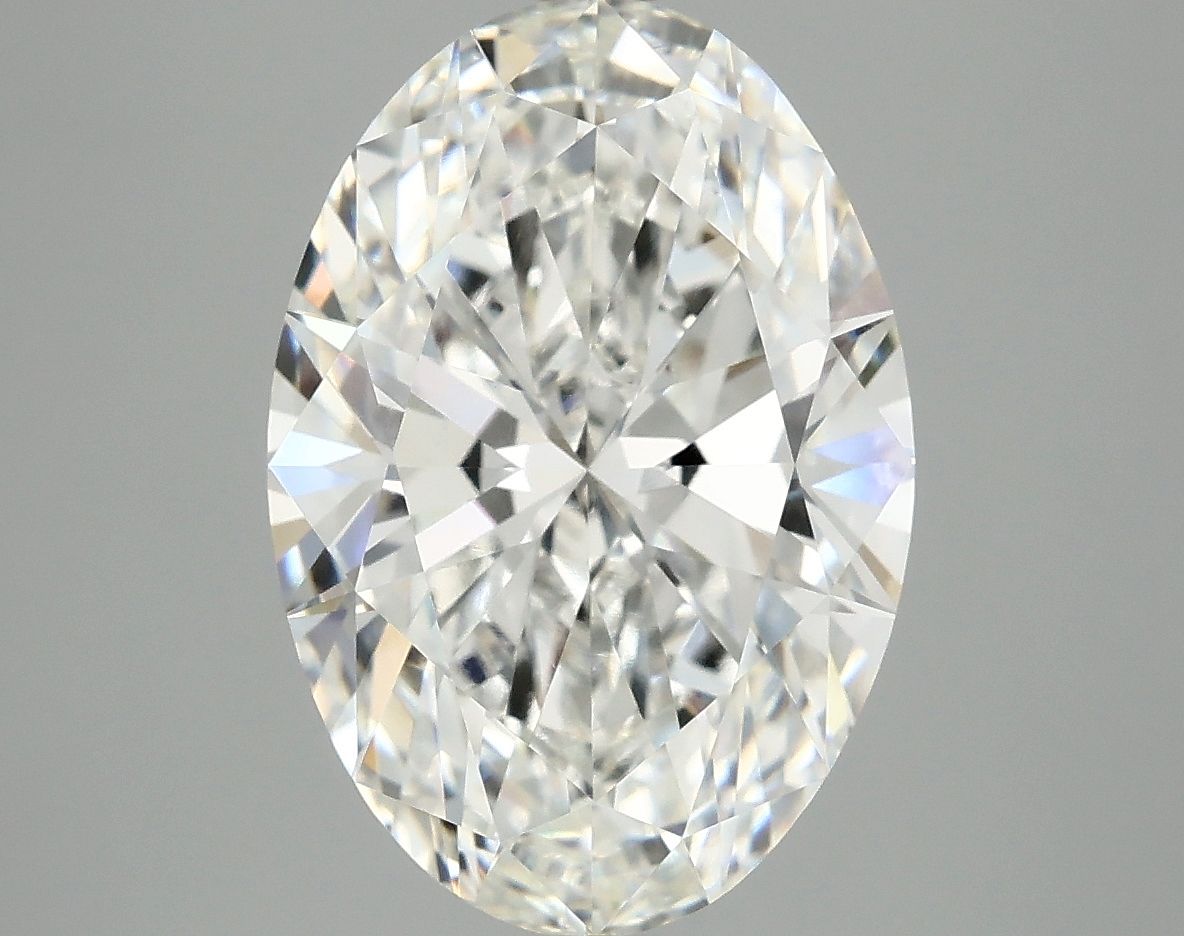 5.03 ct. oval Lab Grown Diamond front image
