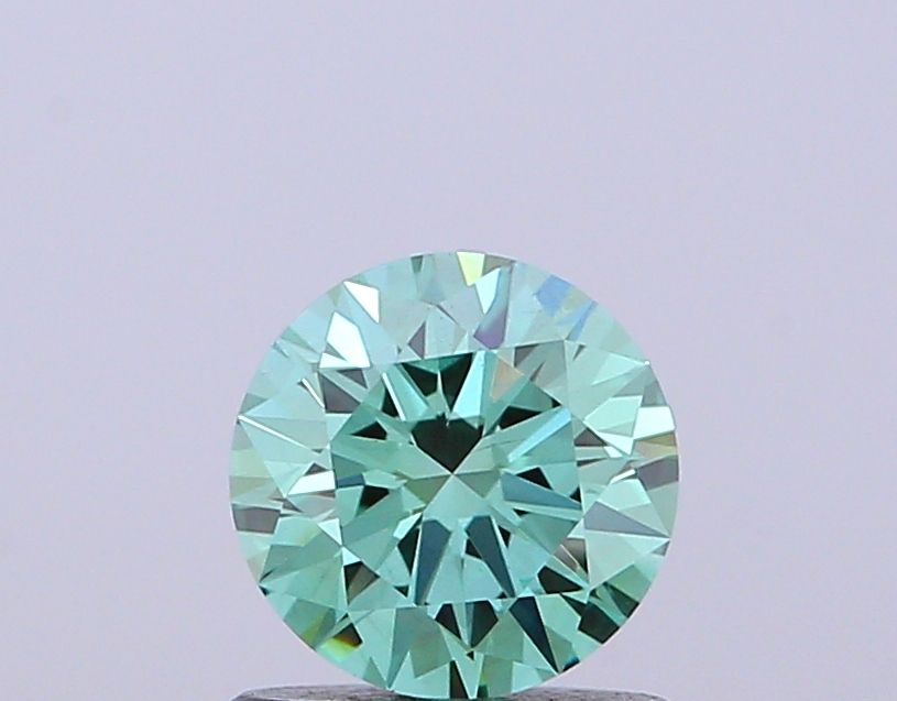 1.01 CT Fancy Vivid Green ROUND