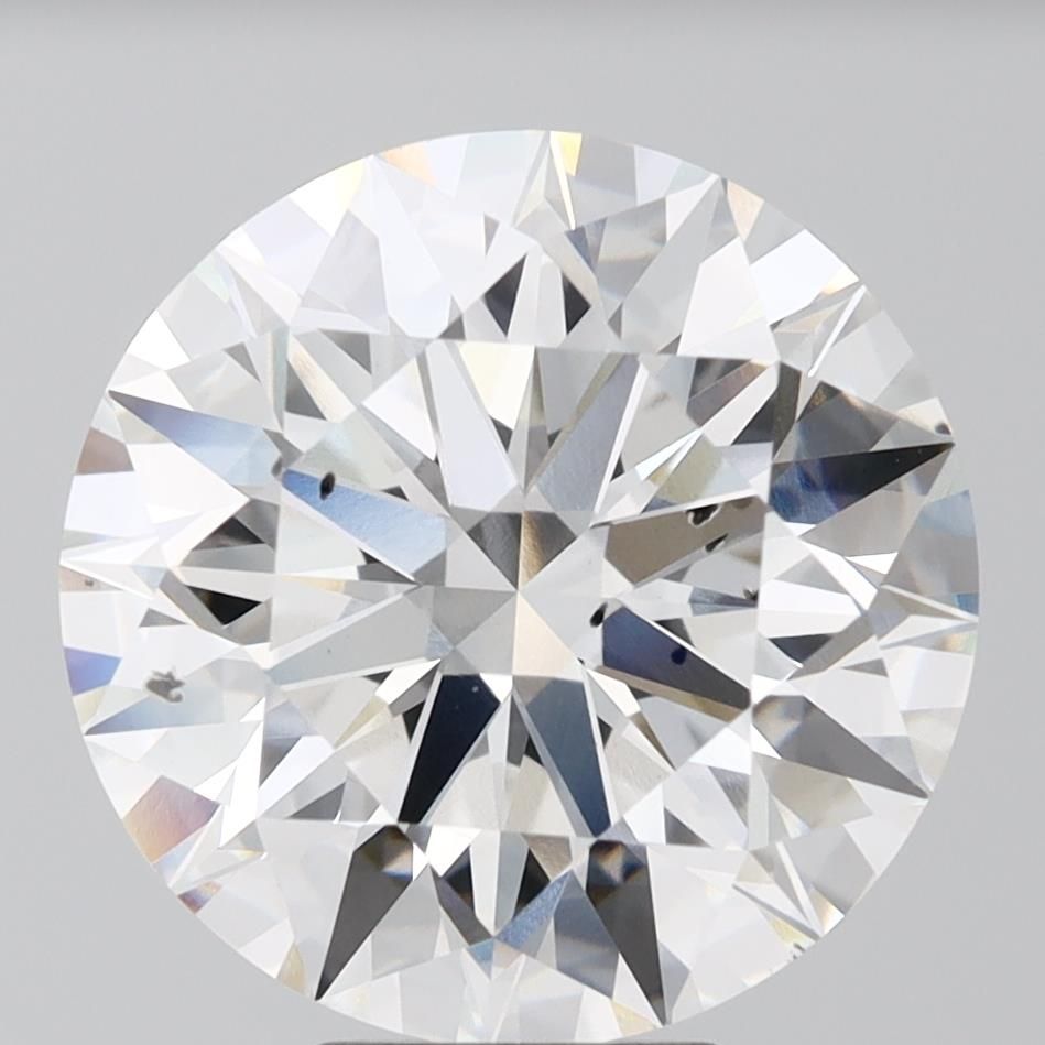 7.03 ct. round Lab Grown Diamond front image