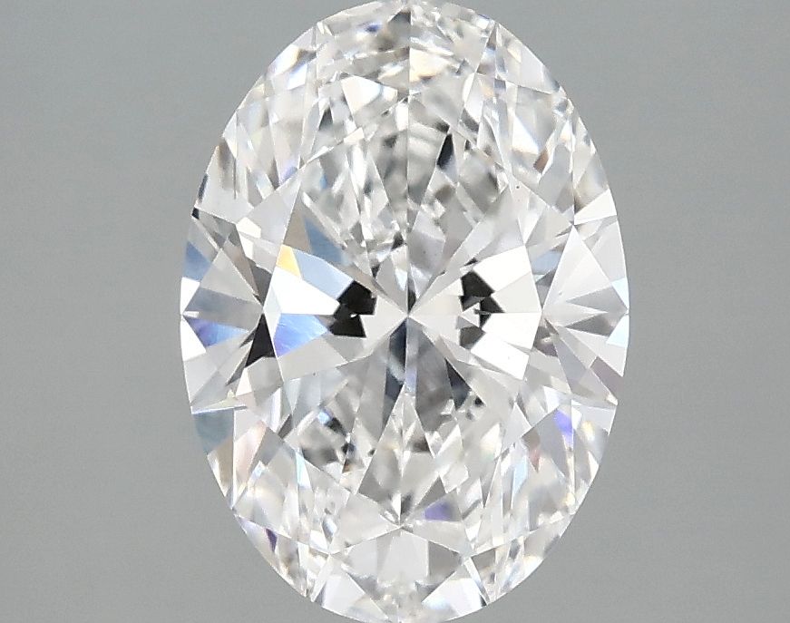 2.10 ct. oval Lab Grown Diamond front image