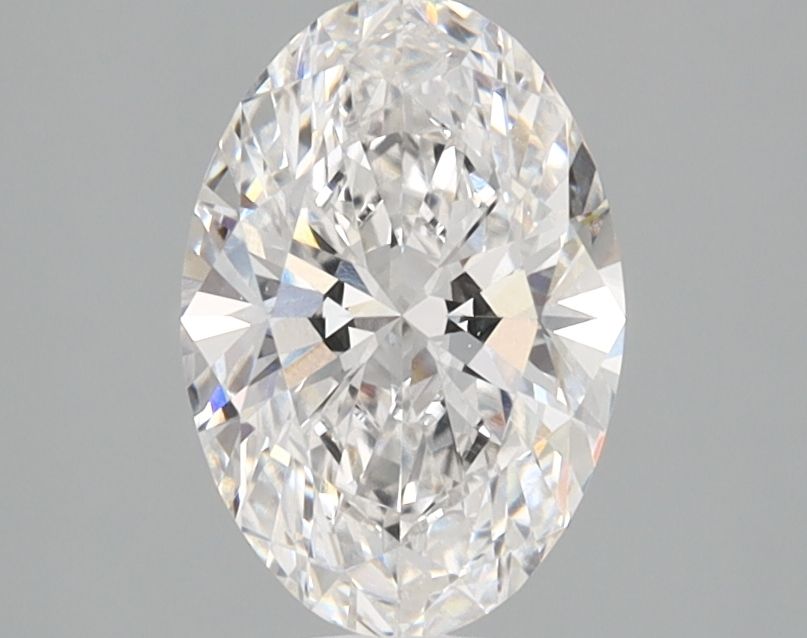 1.28 ct. oval Lab Grown Diamond front image