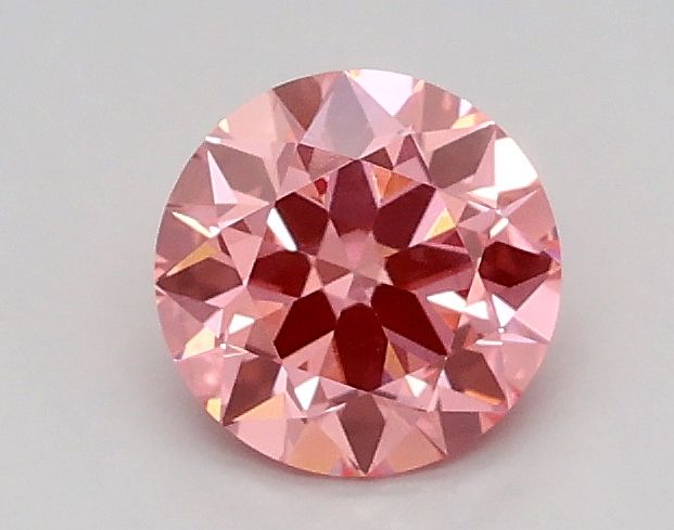 0.51 CT Fancy Vivid Pink OLD EUROPEAN CUT
