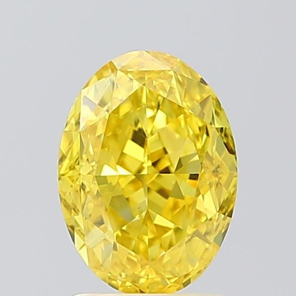 1.92 ct. oval Lab Grown Diamond front image