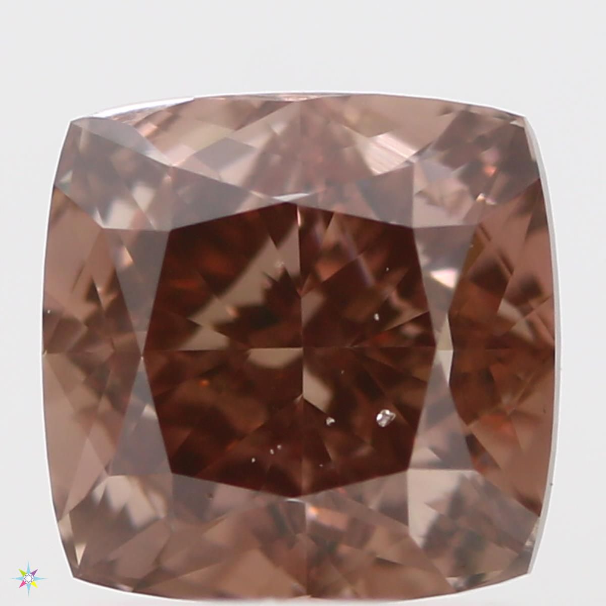 Diament 0.75 ct Fancy Deep Pink Brown/SI1