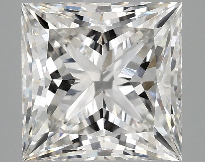 3.04 ct. princess Lab Grown Diamond front image