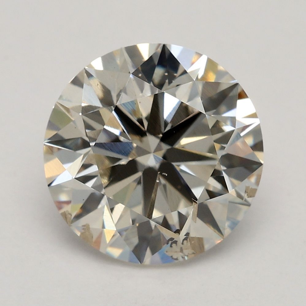 2.54 ct. round Lab Grown Diamond front image