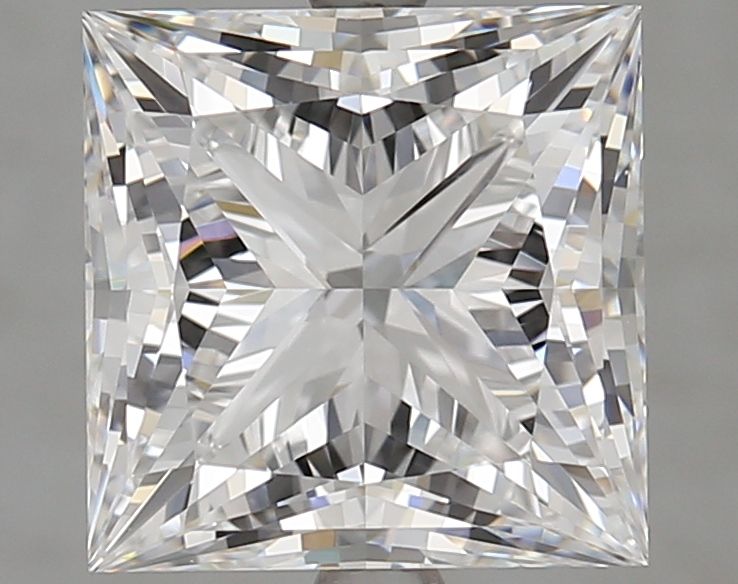 4.64 ct. princess Lab Grown Diamond front image
