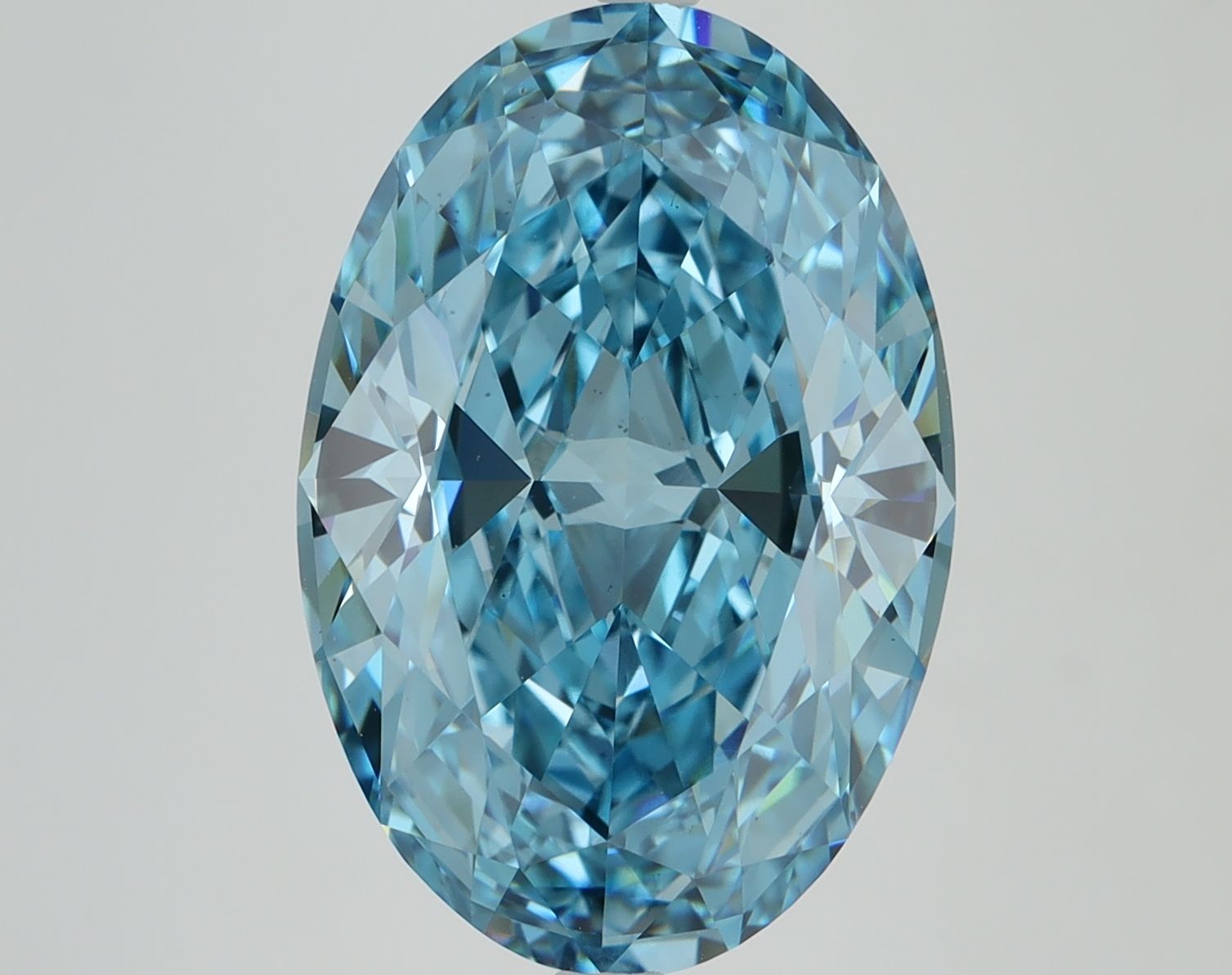 7.41 ct. oval Lab Grown Diamond front image