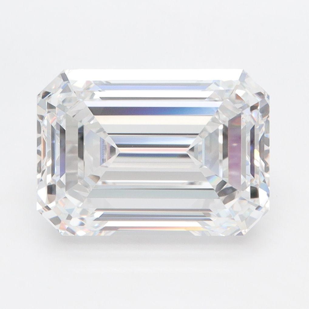 4.10 ct. emerald Lab Grown Diamond front image
