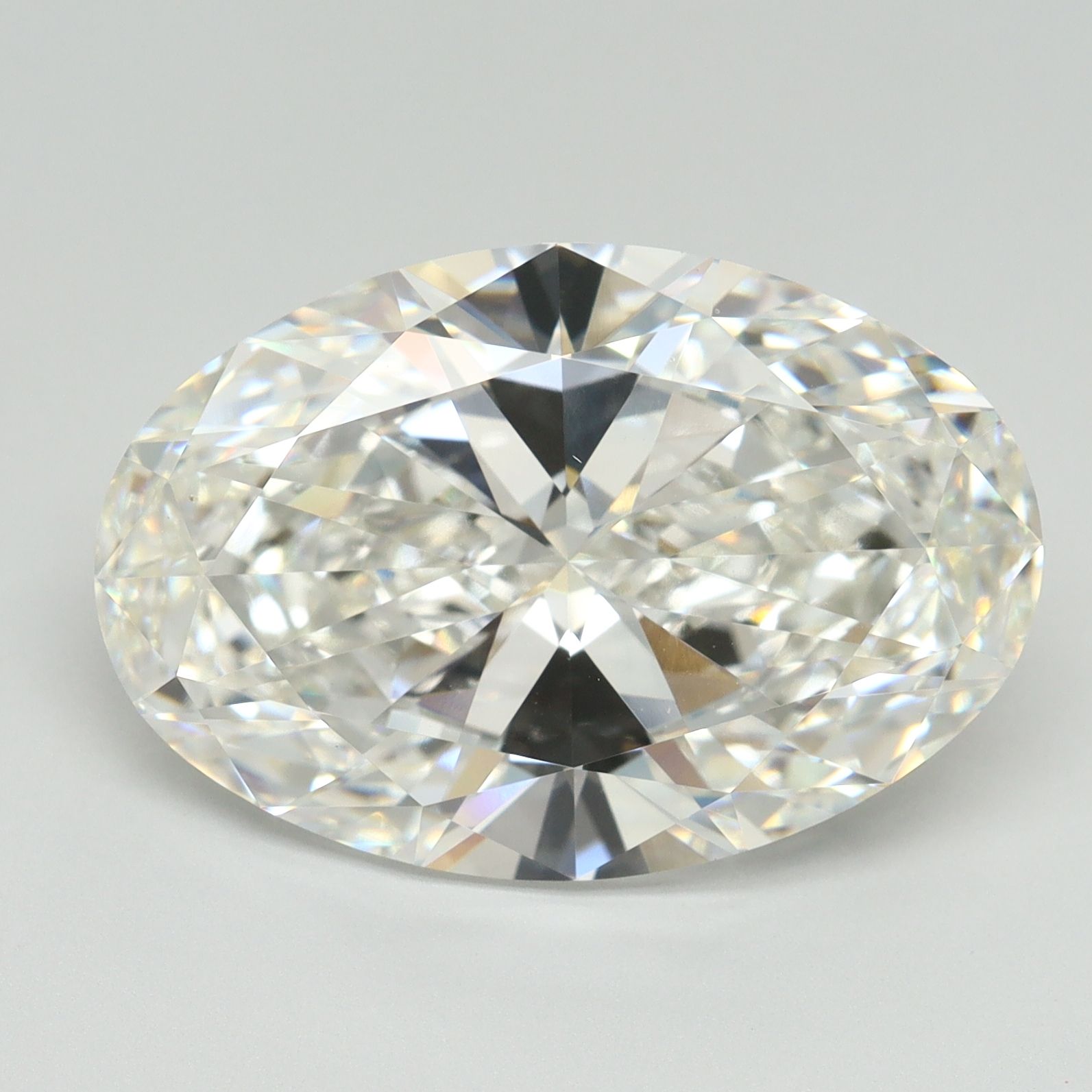 10.08 ct. oval Lab Grown Diamond front image