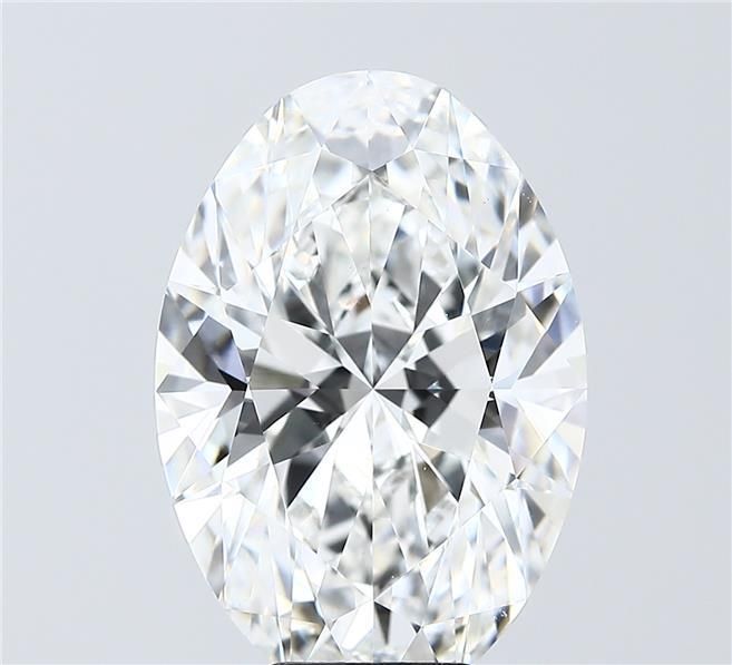 8.02 ct. oval Lab Grown Diamond front image