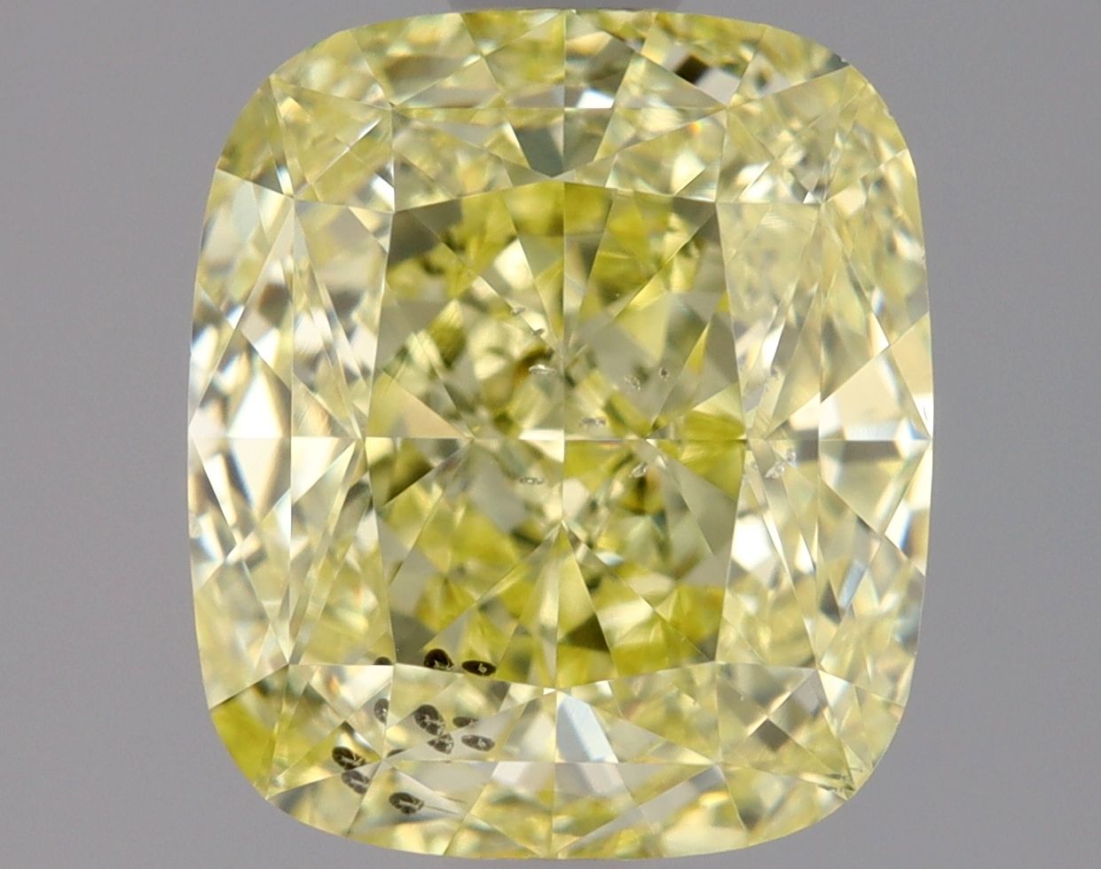 Diament 2.2 ct Fancy Yellow/SI2