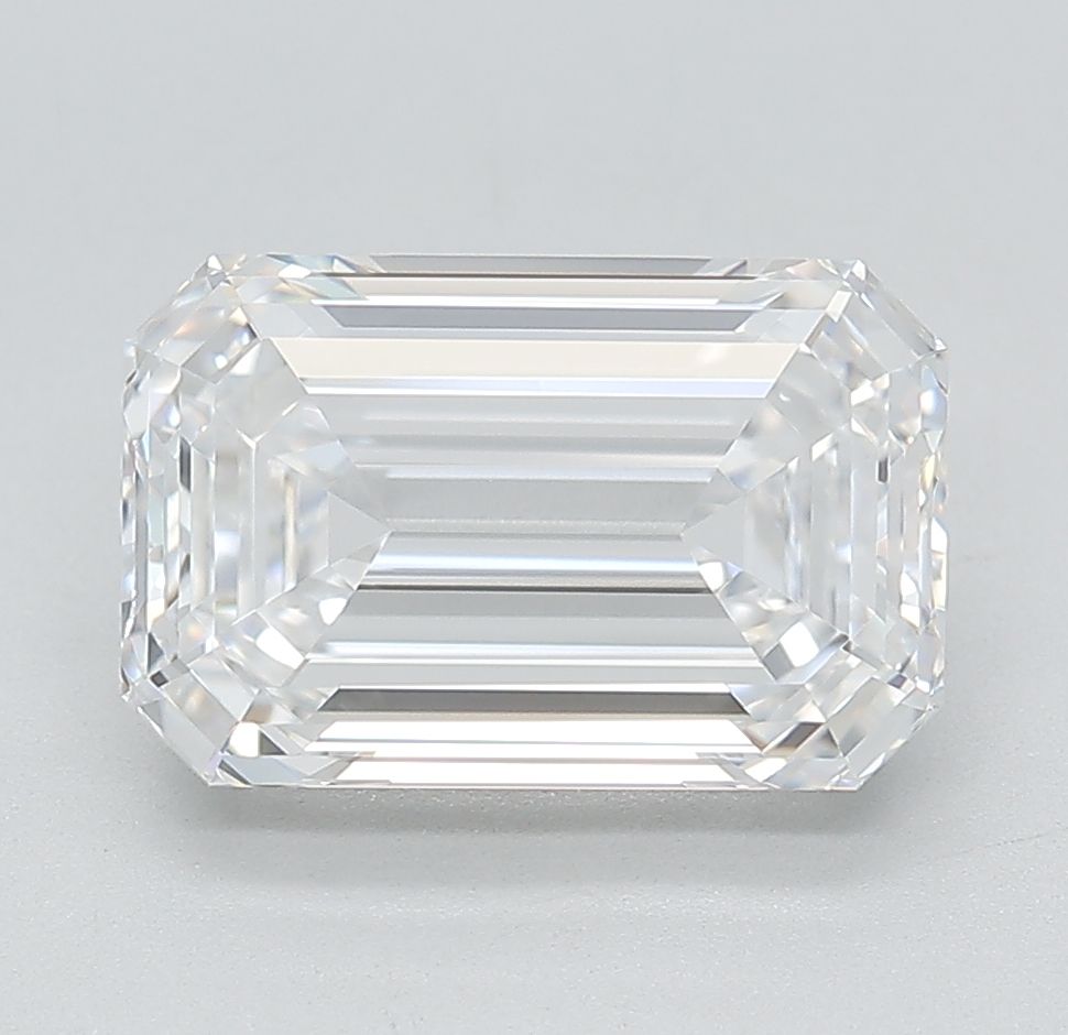 3.62 ct. emerald Lab Grown Diamond front image