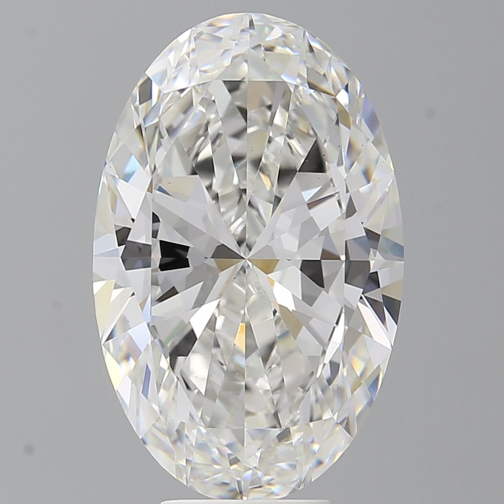 7.59 ct. oval Lab Grown Diamond front image