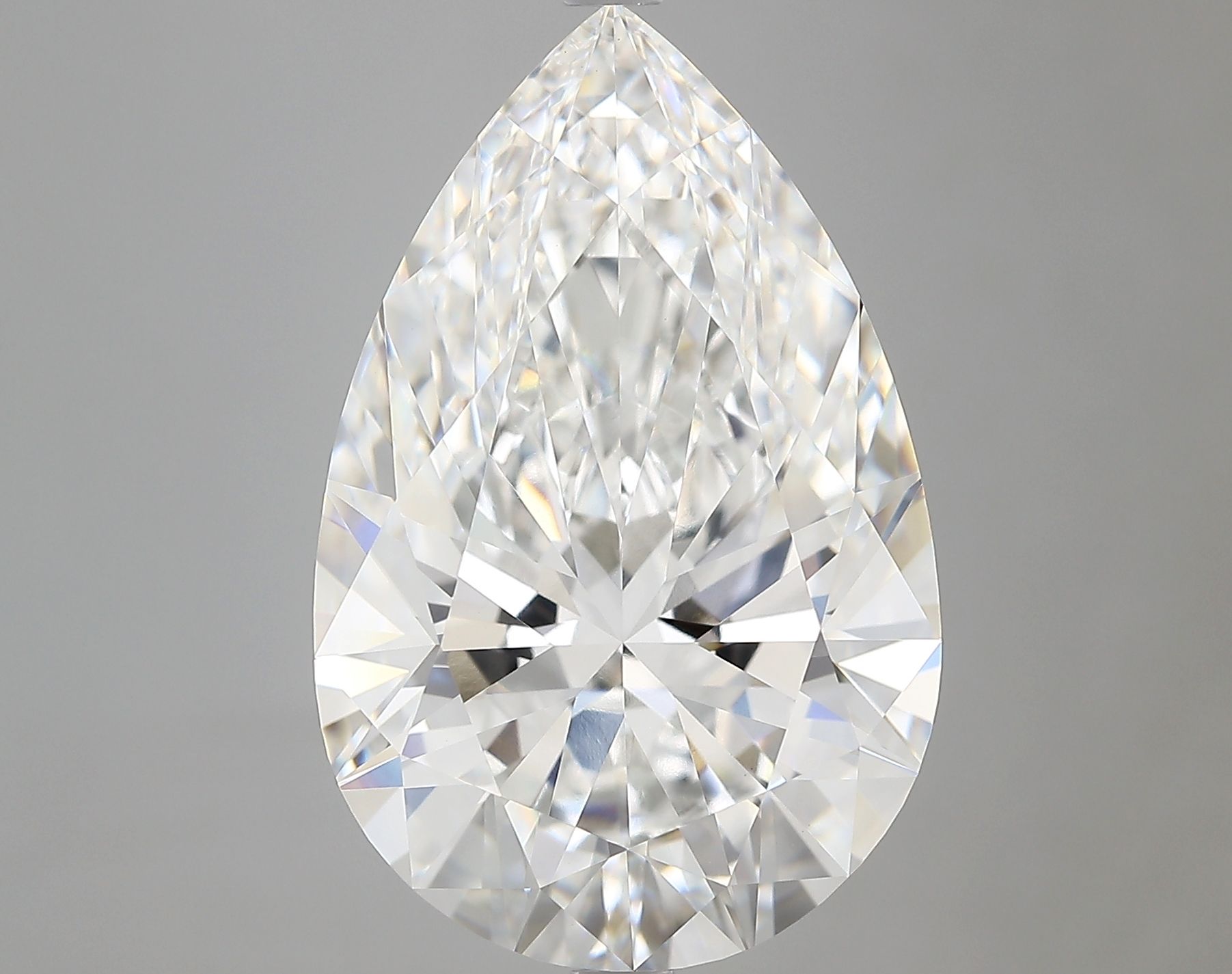 9.13 ct. pear Lab Grown Diamond front image