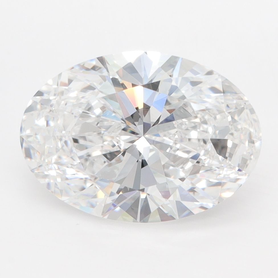 3.03 ct. oval Lab Grown Diamond front image