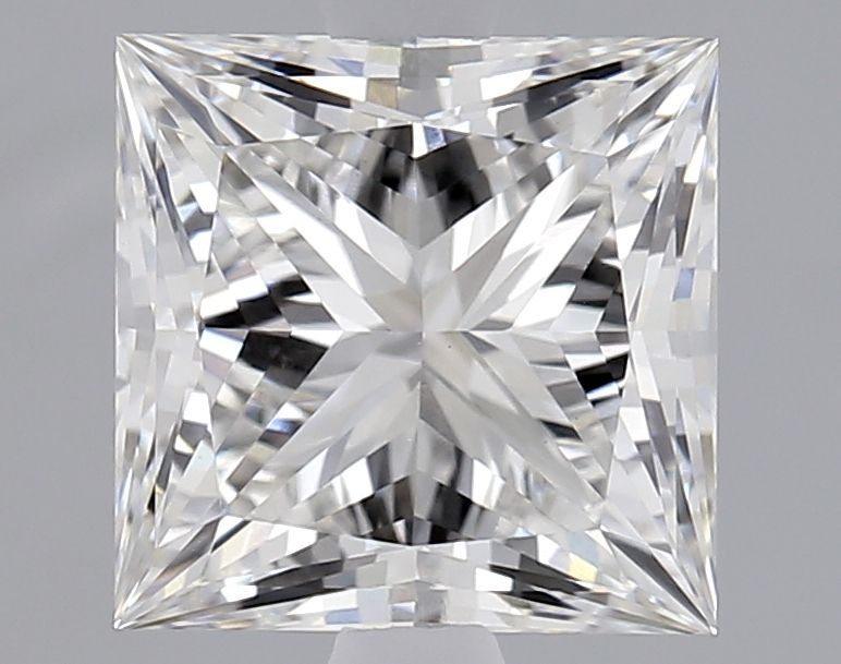 2.09 ct. princess Lab Grown Diamond front image