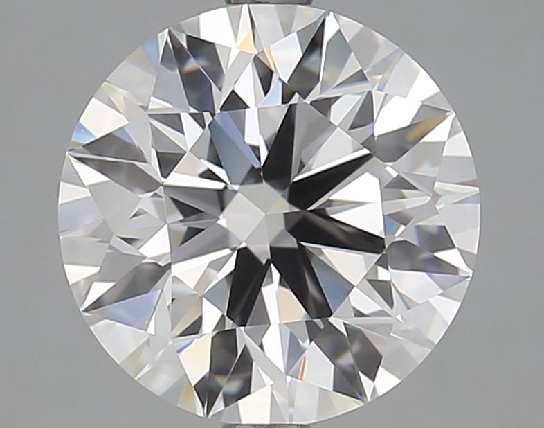 Diamant Rond 3.77 ct - Couleur D - Pureté VVS1