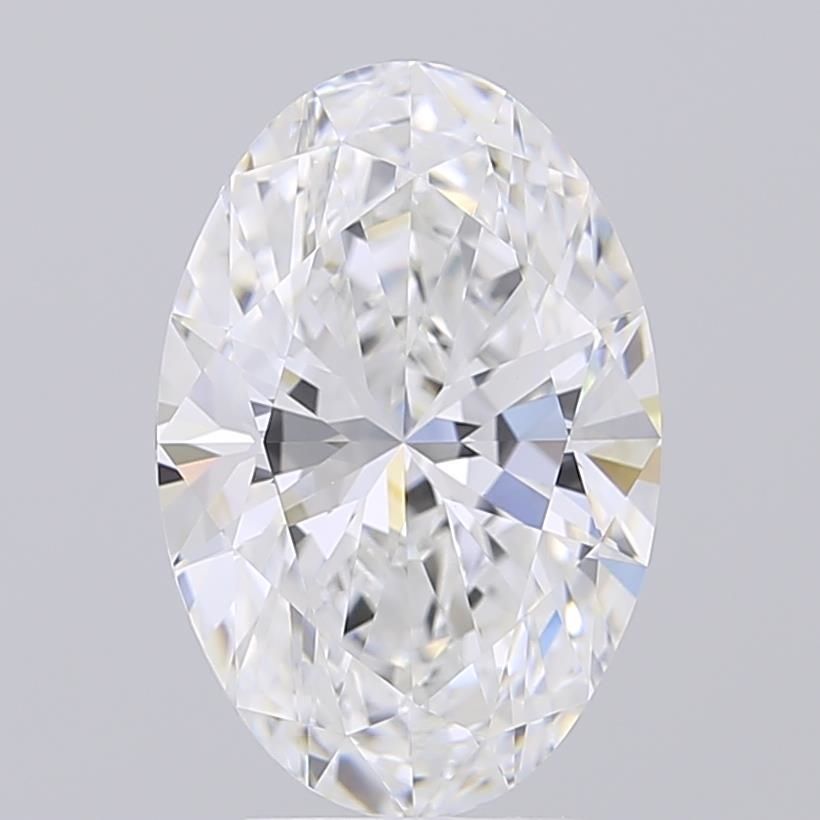 4.07 ct. oval Lab Grown Diamond front image