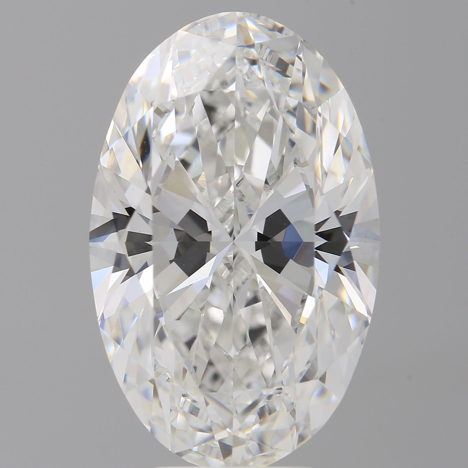 8.01 ct. oval Lab Grown Diamond front image