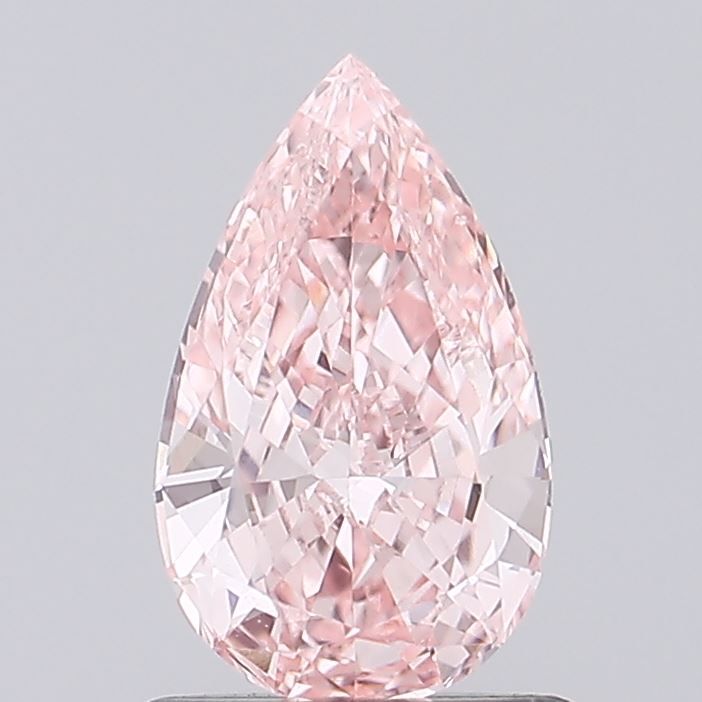 0.92 CT Fancy Intense Pink PEAR