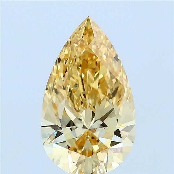 1.51 CT Fancy Intense Yellow PEAR