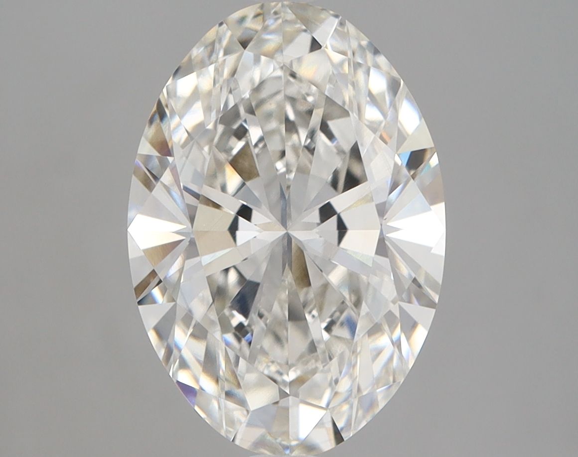3.77 ct. oval Lab Grown Diamond front image