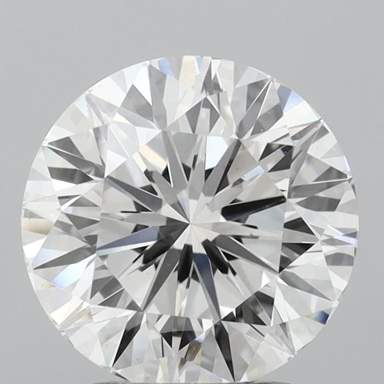 2.43 ct. round Lab Grown Diamond front image