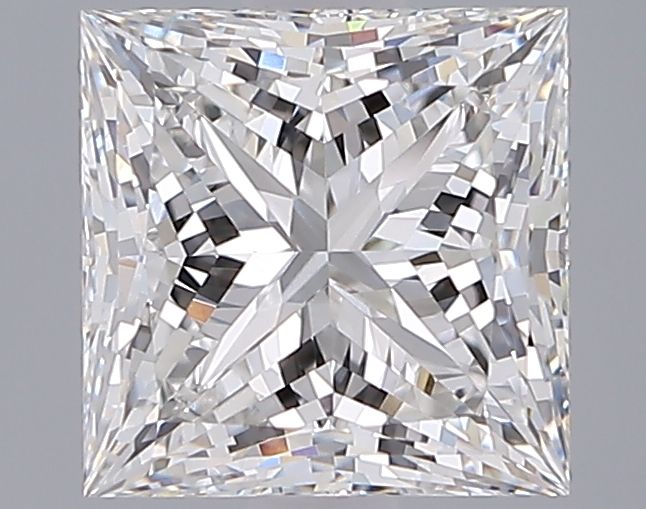 2.07 ct. princess Lab Grown Diamond front image