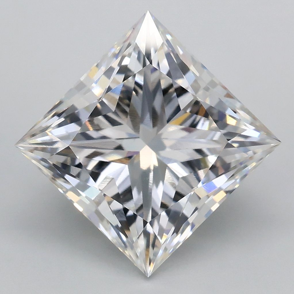 4.02 ct. princess Lab Grown Diamond front image