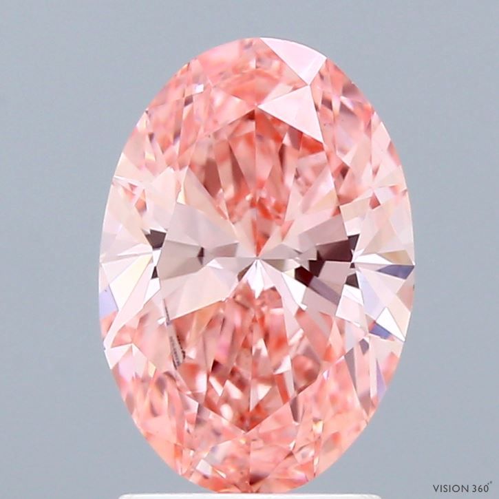2.00 ct. oval Lab Grown Diamond front image
