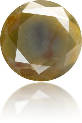 Diament 18.91 ct Fancy Greenish Yellow/I3