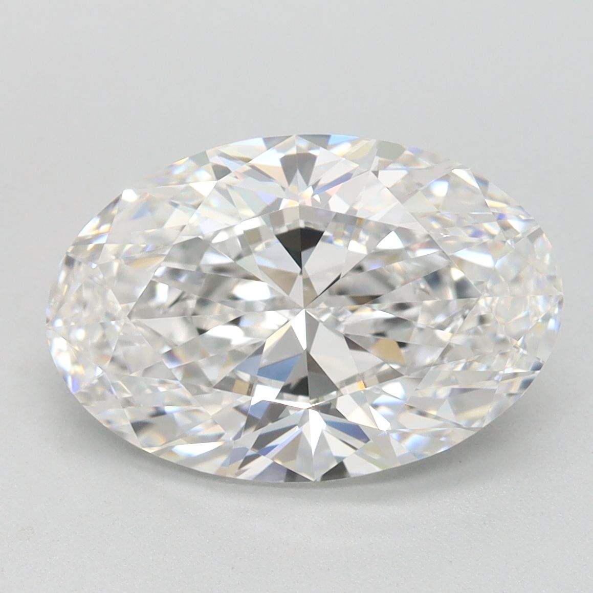 3.03 ct. oval Lab Grown Diamond front image