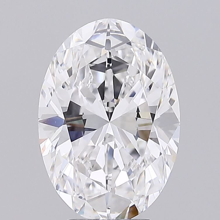 4.91 ct. oval Lab Grown Diamond front image