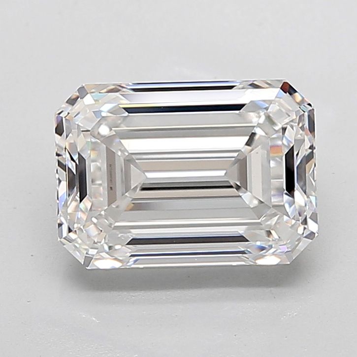6.09 ct. emerald Lab Grown Diamond front image
