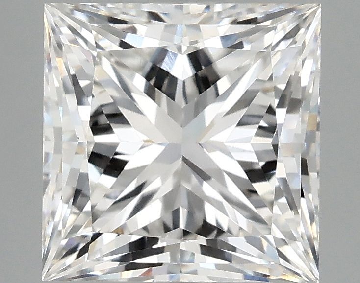 3.05 ct. princess Lab Grown Diamond front image