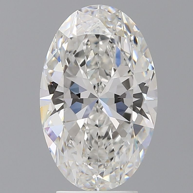 4.09 ct. oval Lab Grown Diamond front image