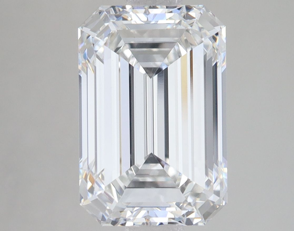 3.74 ct. emerald Lab Grown Diamond front image