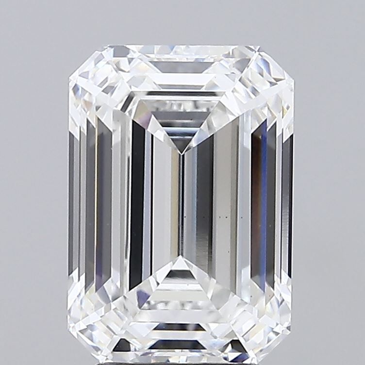 4.09 ct. emerald Lab Grown Diamond front image