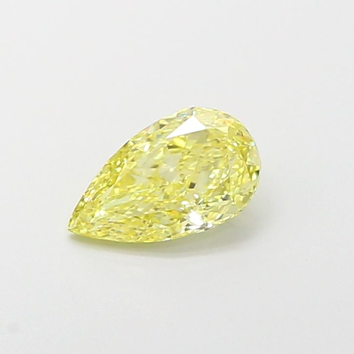 0.93 CT Fancy Intense Yellow PEAR