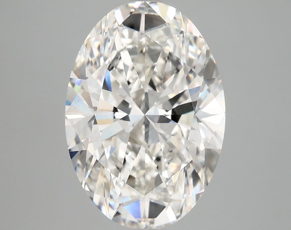 5.05 ct. oval Lab Grown Diamond front image