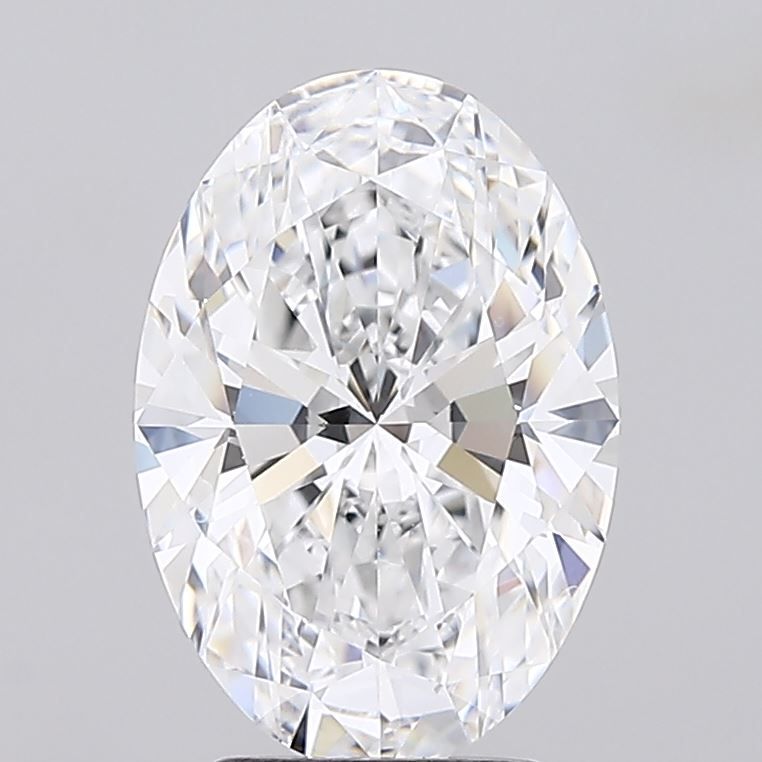 3.17 ct. oval Lab Grown Diamond front image